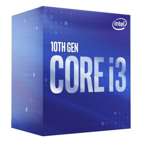 Intel Core I3-10100 Quad Core CPU, 1200, 3.6 GHz (4.3 Turbo), 65W, 6MB Cache, Comet Lake